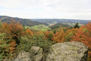 Ausblick vom Hohenstein ins Zweitälerland