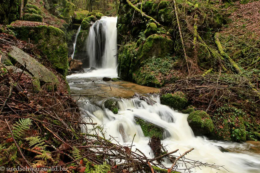 Höllbachwasserfall im Hotzenwald