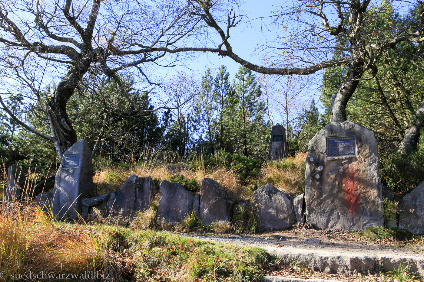 Euting-Grab oberhalb des Wildsees