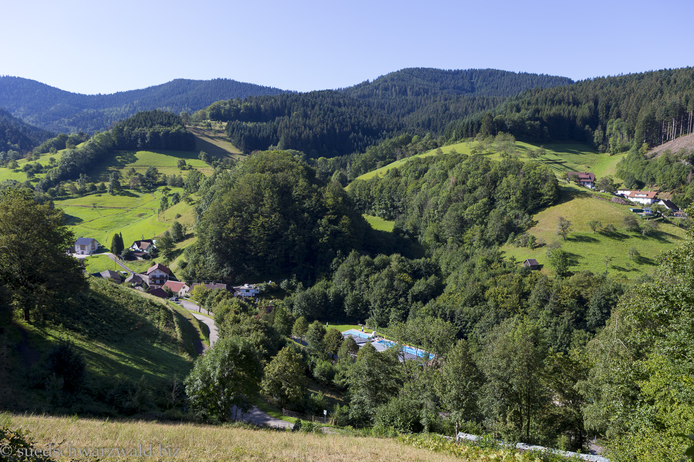 Aussicht über das Freiersbachtal