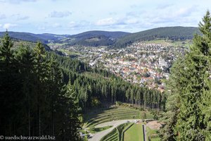 Blick von der Hochfirstschanze