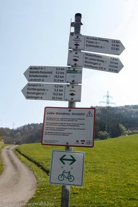 Wandermöglichkeiten bei Achdorf