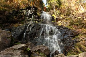 Hauptkaskade der Zweribach-Wasserfälle