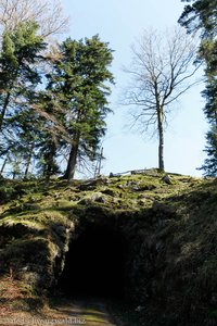 Blick zurück zum Ehwald-Tunnel