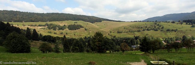 Panorama zwischen dem Hochkopf und Todtmoos
