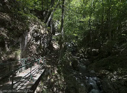 Wanderung auf dem Wasserfallsteig