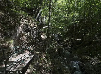 Wanderung auf dem Wasserfallsteig