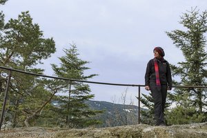 Auf dem Feierabendfelsen