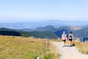 Aussicht beim Feldberg-Gipfel