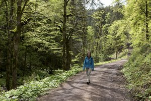 Annette auf dem Mittelweg