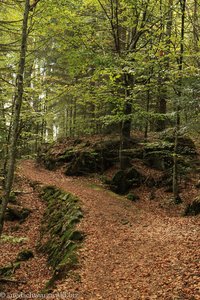 Auf dem Schluchtensteig zum Lehenkopf