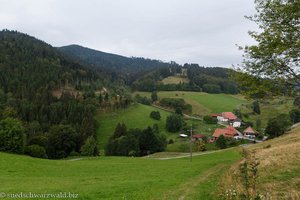 Blick von der Anhöhe nach Vorderheubronn