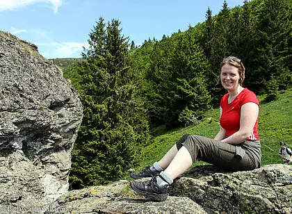 Aufstieg ab der Passhöhe Hau auf den Belchen