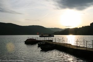 Sonnenuntergang am Titisee