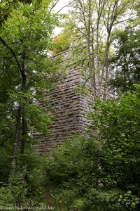 Bergfried der Ruine Steinegg