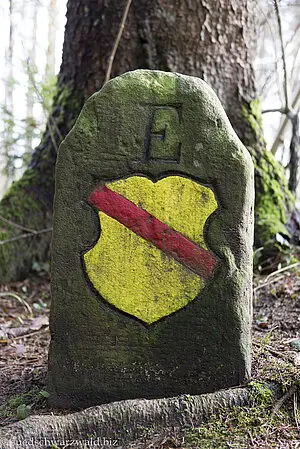 Historischer Grenzstein bei Schopfheim