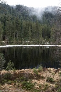 Der Schurmsee ist einer der Karseen im Nordschwarzwald