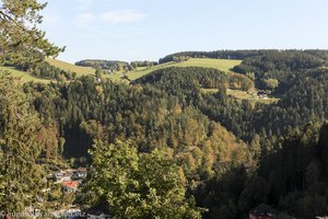 Aussicht vom Panoramaweg über das Gutachtal