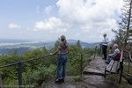 Wanderer auf dem Bernsteinfelsen