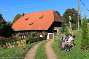 erste Pause beim Vogtshansenhof