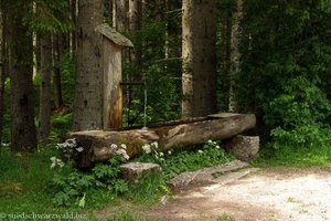 Brunnen bei der Kreuzplatzhütte