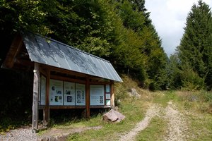 Infotafel am Murgtalpfad