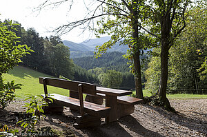 Rastplatz auf dem Brennersteig Oberkirch