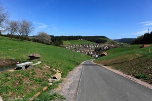 Blick vom Breitweg zurück nach Gütenbach