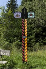 Grenzposten auf dem Lauterbacher Wandersteig