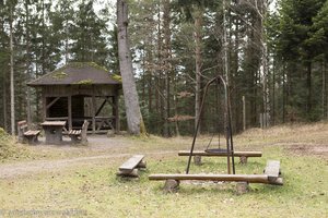 Rastplatz auf der Immelsbacher Höhe