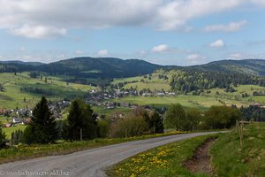 Panoramaweg bei Bernau im Hochschwarzwald