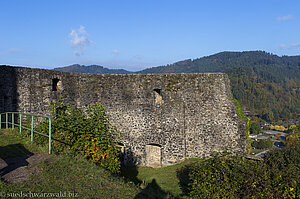 Burgruine Husen oberhalb Hausach