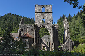 Ruine der Kirche vom Kloster Allerheiligen