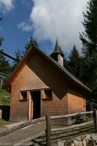 Nachbau der Hinterbauernhofkapelle