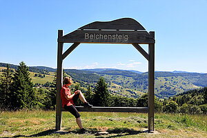 Wanderung auf dem Belchensteig