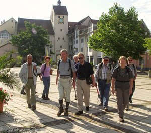 Start des Chäppelewegs beim Unteren Tor auf dem Viehmarktplatz