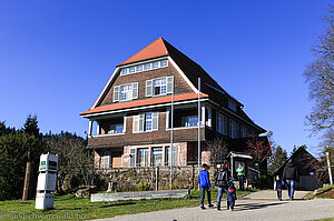 das alte Naturschutzzentrum Ruhestein