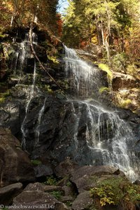 Hauptkaskade der Zweribachwasserfälle