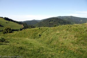 Wehranlage oberhalb Passhöhe Hau aus der Zeit der pfälzischen Erbfolgekriege