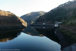 Stausee im Wehrabecken