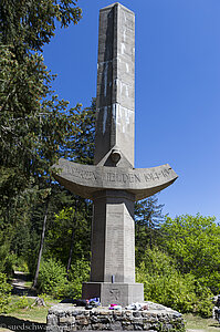 Schwertdenkmal, das Kriegerdenkmal von Todtnau