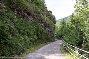 Die letzten Meter der Eiszeit-Tour entlang der Murg