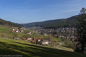 Aussicht über das Tonbachtal