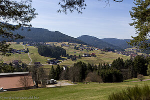 Ausblick über das obere Murgtal