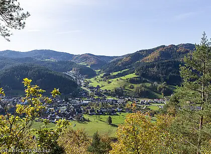 Gutacher Tälersteig mit Mosenstein