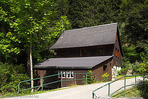 altes Wohnhaus nahe der Ravenna-Schlucht