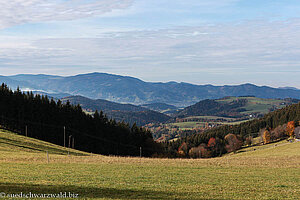 Aussicht vom Roten Kreuz zum Hochschwarzwald