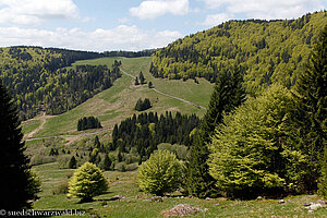 Sicht nach Hof-Eck