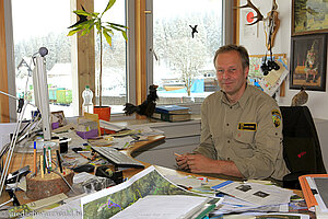 Besuch beim Feldbergranger Achim Laber