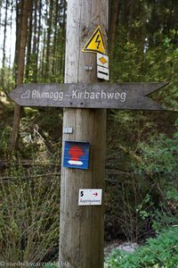 Nebenwanderweg Blumegg-Kirchbachweg